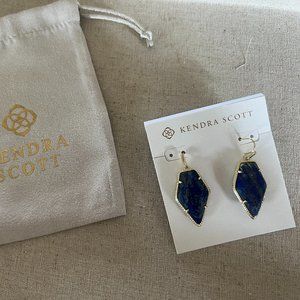 Kendra Scott Lapis Drop earrings